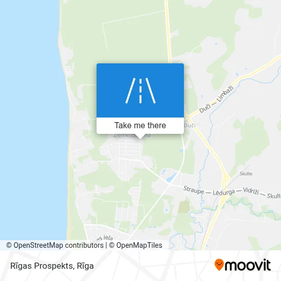 Rīgas Prospekts map