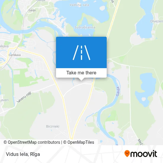 Vidus Iela map