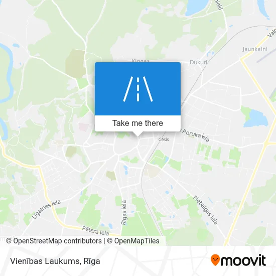 Vienības Laukums map