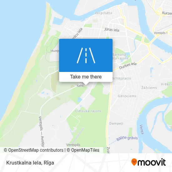 Krustkalna Iela map