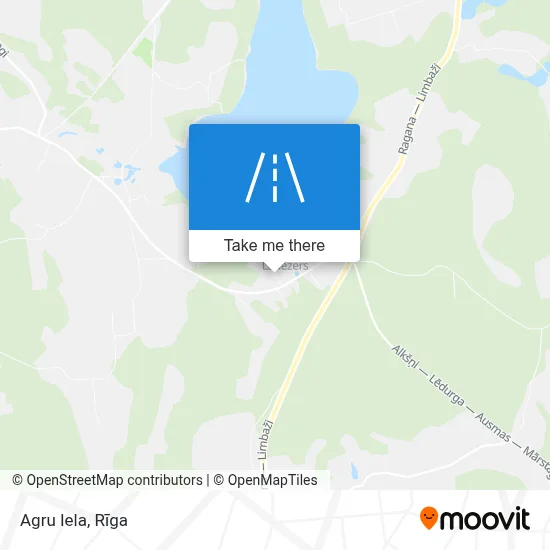 Agru Iela map