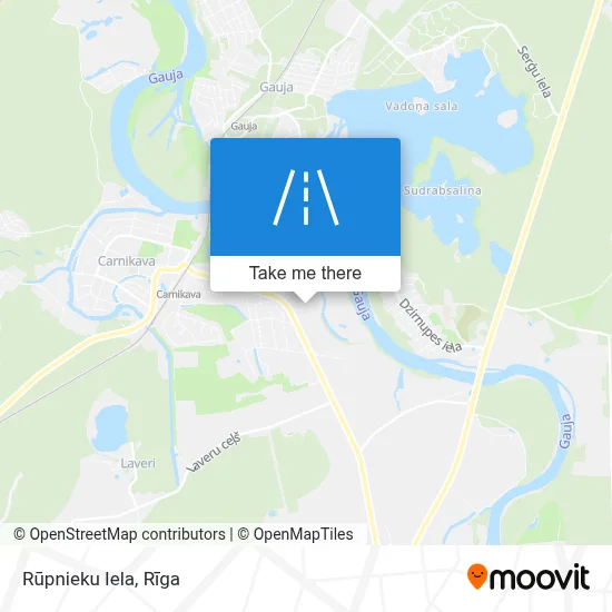 Rūpnieku Iela map