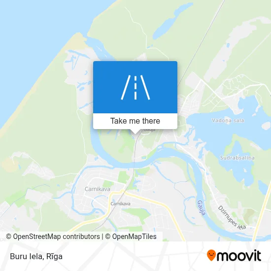 Buru Iela map