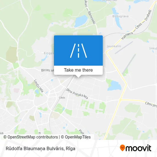 Rūdolfa Blaumaņa Bulvāris map
