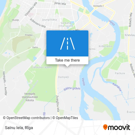 Salnu Iela map