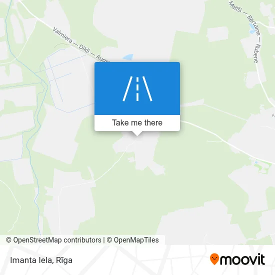 Imanta Iela map