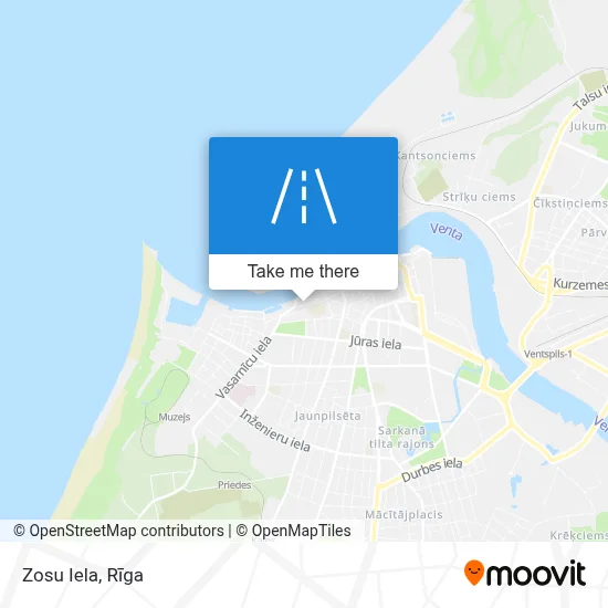 Zosu Iela map