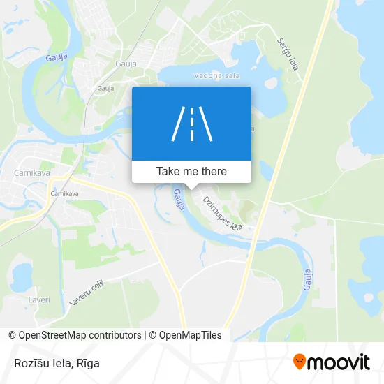 Rozīšu Iela map