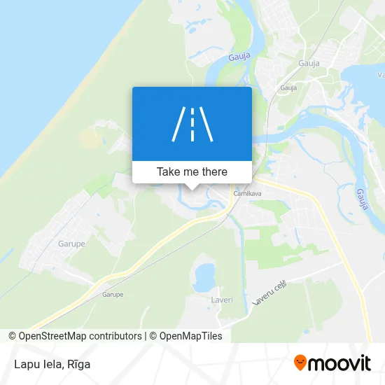 Lapu Iela map