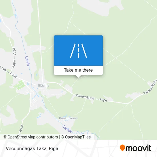 Vecdundagas Taka map