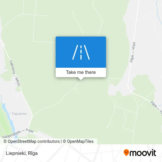 Liepnieki map