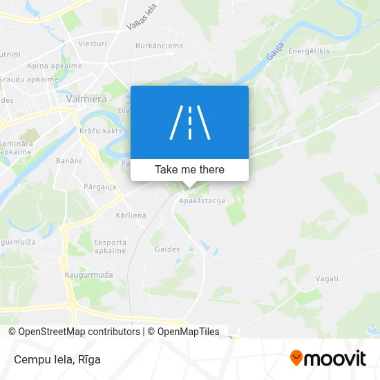 Cempu Iela map