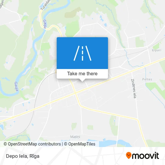 Depo Iela map