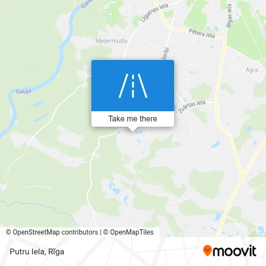 Putru Iela map