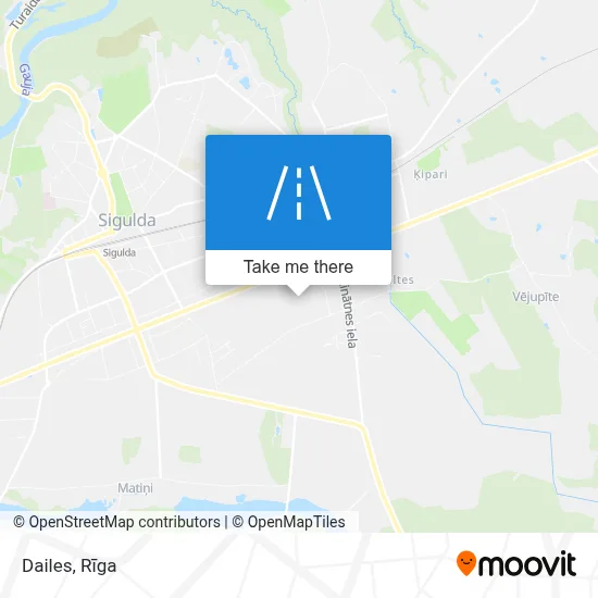 Dailes map