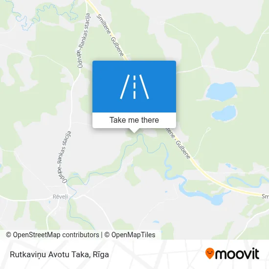 Rutkaviņu Avotu Taka map