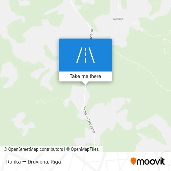 Ranka — Druviena map