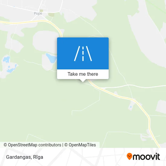 Gardangas map