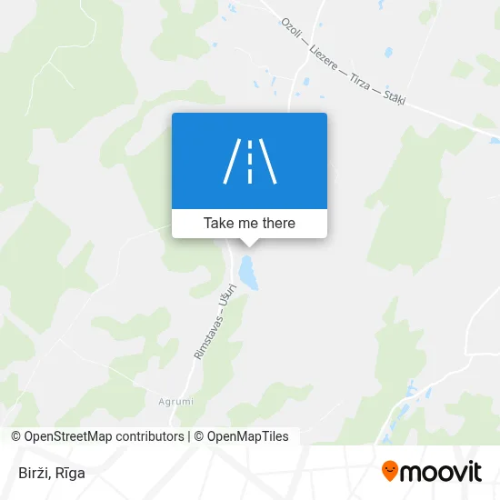 Birži map