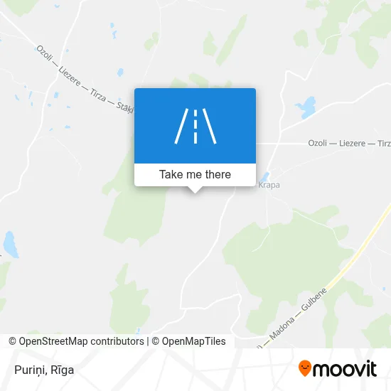 Puriņi map