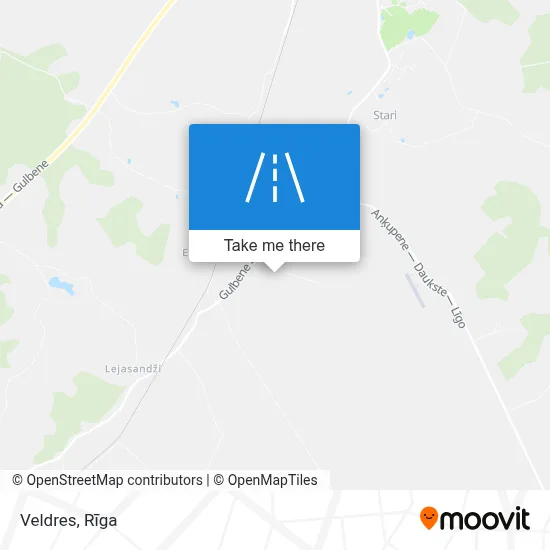 Veldres map