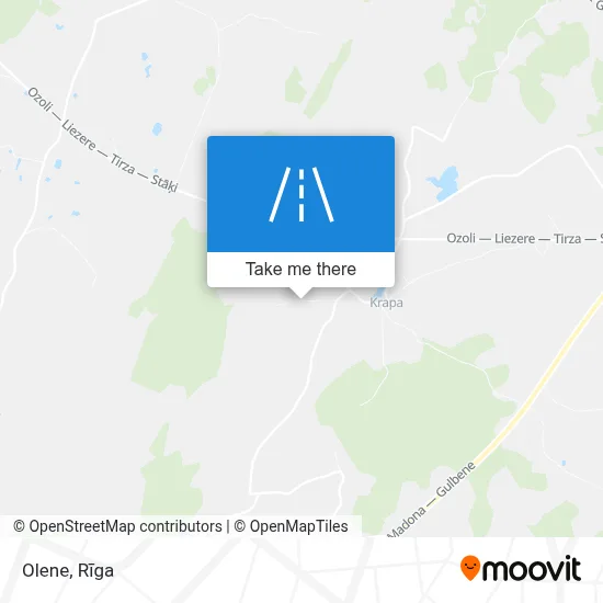 Olene map