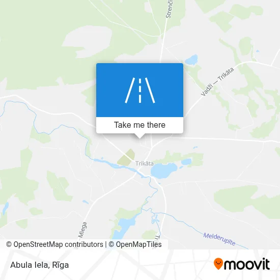 Abula Iela map