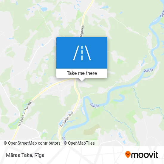 Māras Taka map
