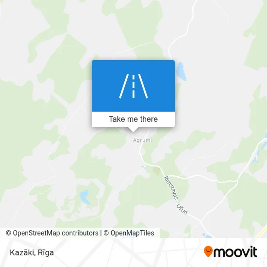 Kazāki map