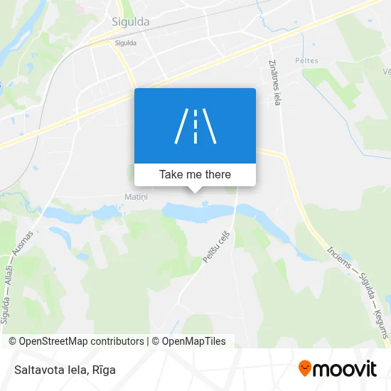 Saltavota Iela map