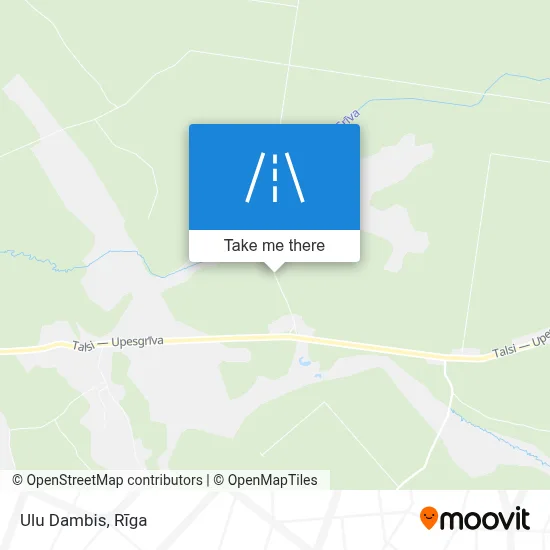 Ulu Dambis map