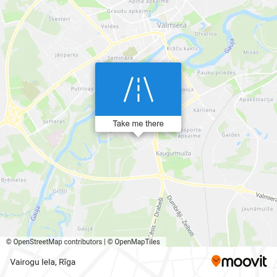 Vairogu Iela map