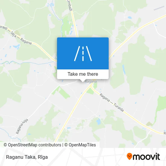 Raganu Taka map