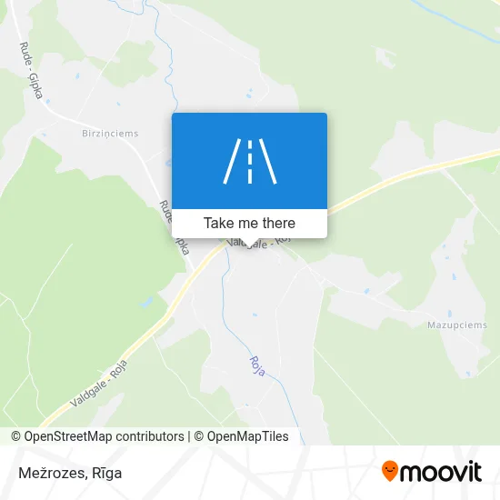 Mežrozes map