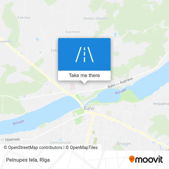 Pelnupes Iela map
