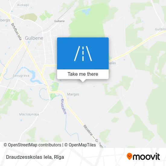 Draudzesskolas Iela map