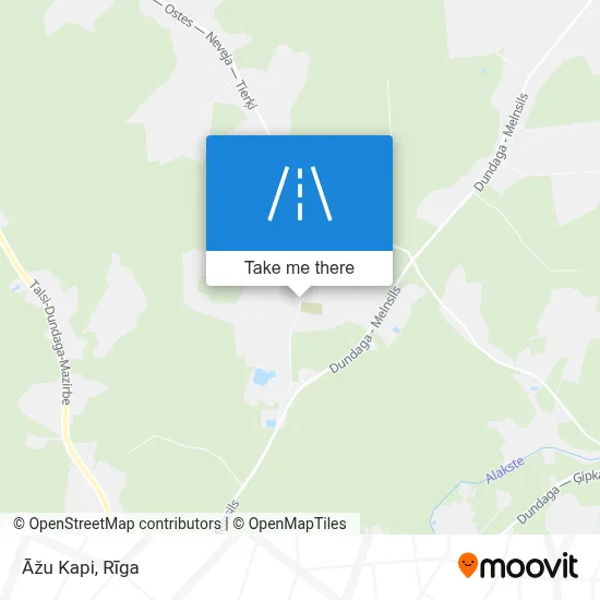 Āžu Kapi map
