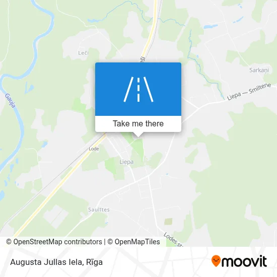 Augusta Jullas Iela map