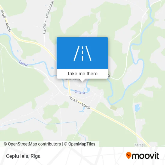 Ceplu Iela map