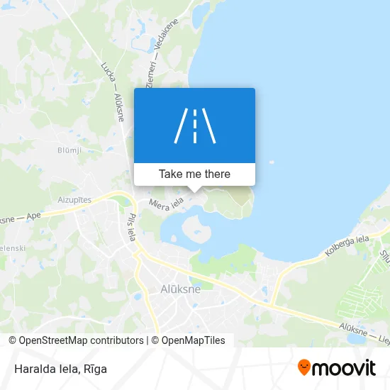 Haralda Iela map