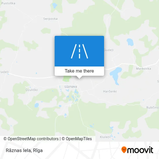 Rāznas Iela map