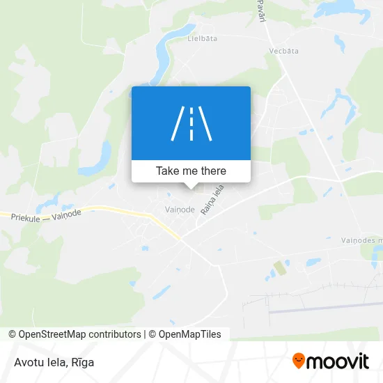 Avotu Iela map