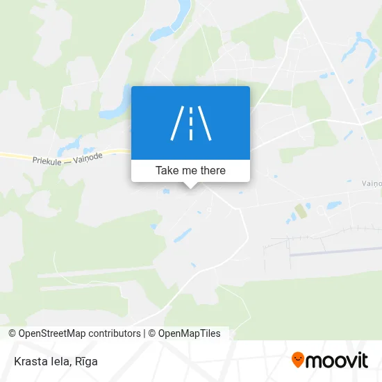 Krasta Iela map