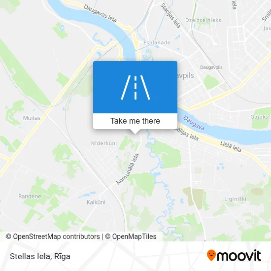 Stellas Iela map