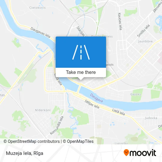 Muzeja Iela map