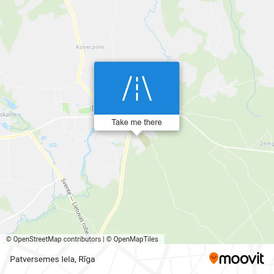 Patversemes Iela map