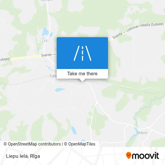 Liepu Iela map