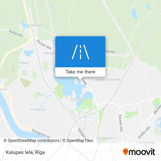 Kalupes Iela map