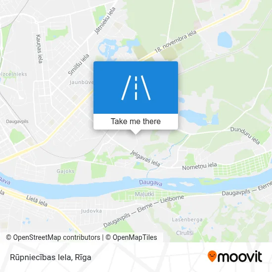 Rūpniecības Iela map