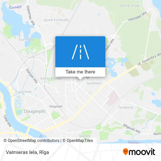 Valmieras Iela map